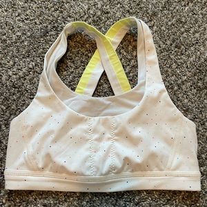 lululemon confetti sports bra. size 4.